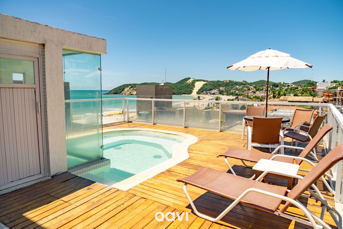 Piscina panorâmica