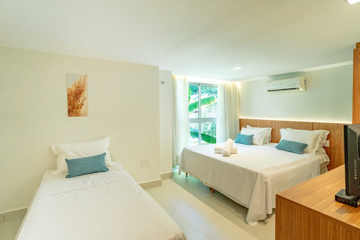 Quarto Jardim - opção com cama extra