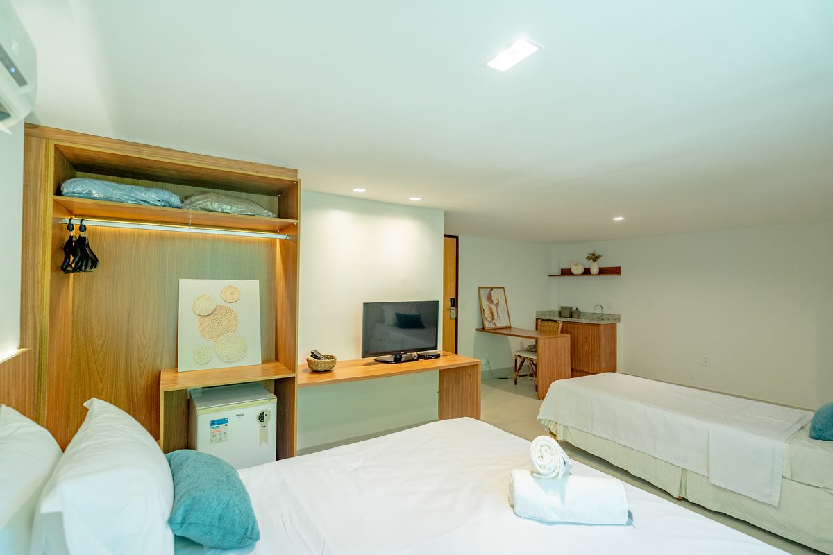 Quarto Jardim - ambiente completo